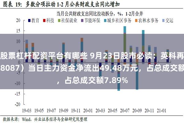 股票杠杆配资平台有哪些 9月23日股市必读：英科再生（688087）当日主力资金净流出49.48万元，占总成交额7.89%