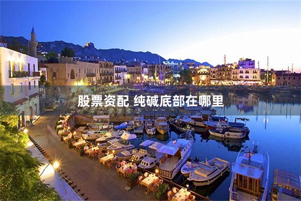 股票资配 纯碱底部在哪里