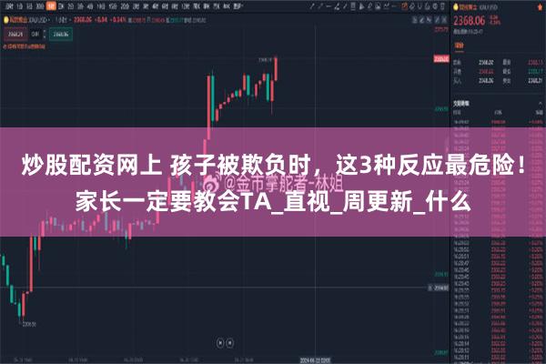 炒股配资网上 孩子被欺负时，这3种反应最危险！家长一定要教会TA_直视_周更新_什么
