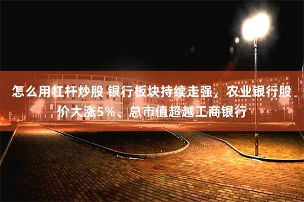 怎么用杠杆炒股 银行板块持续走强，农业银行股价大涨5%、总市值超越工商银行
